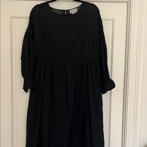 Chic Black Long Sleeve Dress